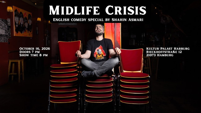 Midlife Crisis - English Comedy Solo Special by Shahin Asmari