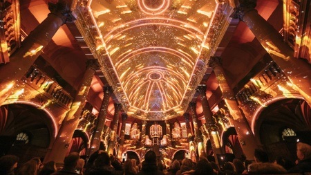 Eine magische Projection-Mapping-Show in Neu-Ulm