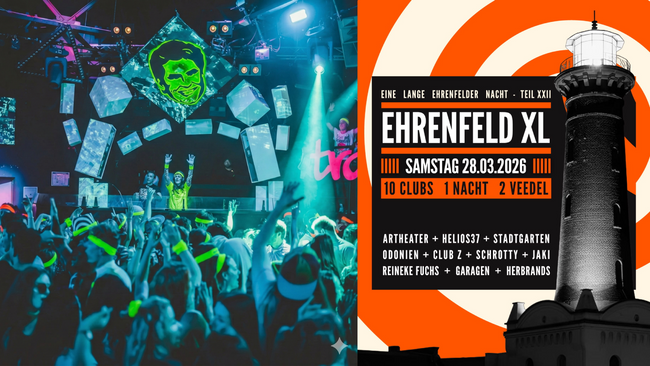 Herbrands w/ Trash Island DJ Team & Back To The 00s // Ehrenfeld XL – 10 Clubs, 1 Nacht, 2 Veedel