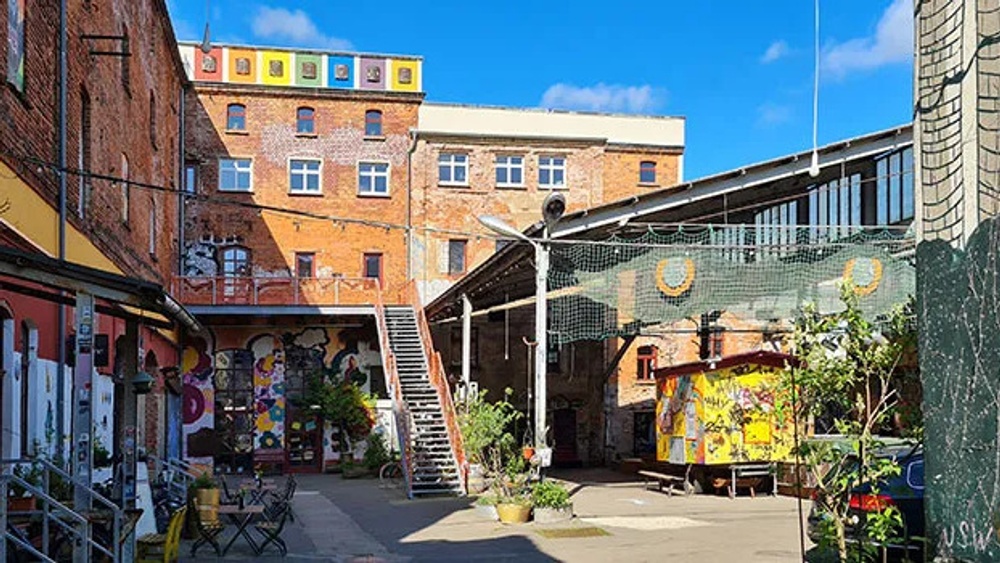 Flohmarkt auf der Feinkost