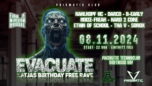 EVACUATE HARDCORE BIRTHDAY BASH