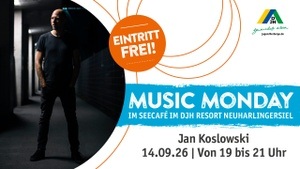 JAN zum Music Monday im Seecafé im DJH Resort