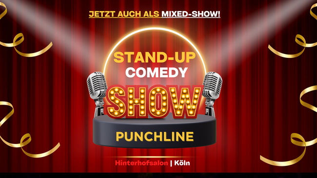 Punchline Mixed-Show | Hinterhofsalon Köln