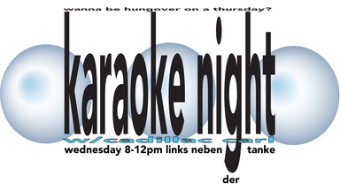 karaoke night w/cadillac carl