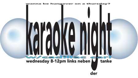 karaoke night w/cadillac carl