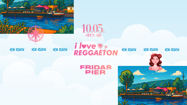 REGGAETON SUNDAY X OPEN AIR X FRIDAS PIER STUTTGART