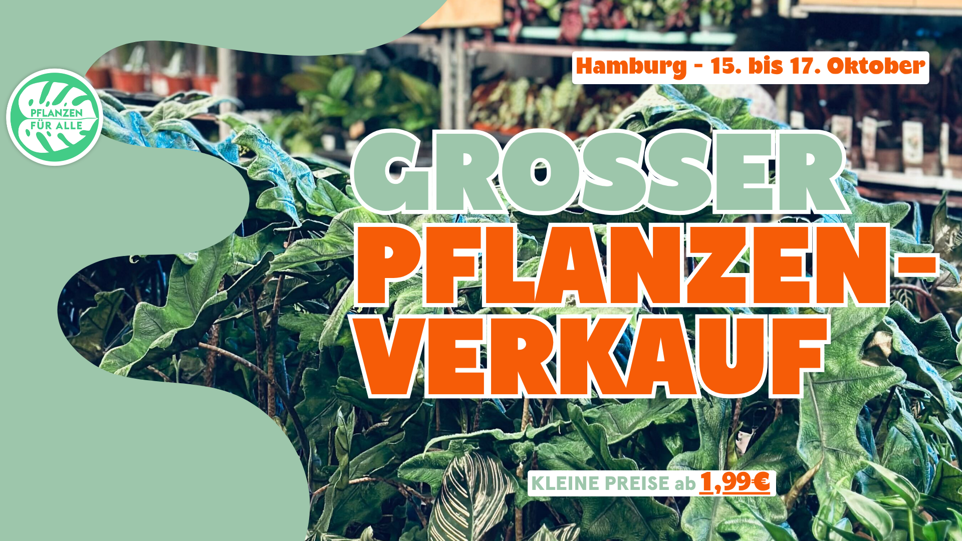 Großer Pflanzenverkauf - Hamburg