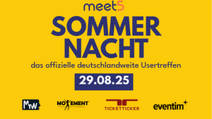Meet5-Sommernacht - Die Party des Jahres!