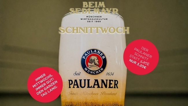Schnittwoch beim Sedlmayr