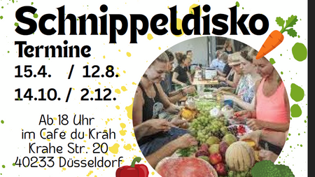 Foodsharing Düsseldorf lädt ein zum Schnippelevent