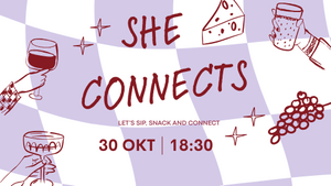 she connects - Wine Tasting & Speedfriending