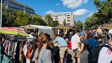 Langschläfer Flohmarkt Winterfeldtplatz