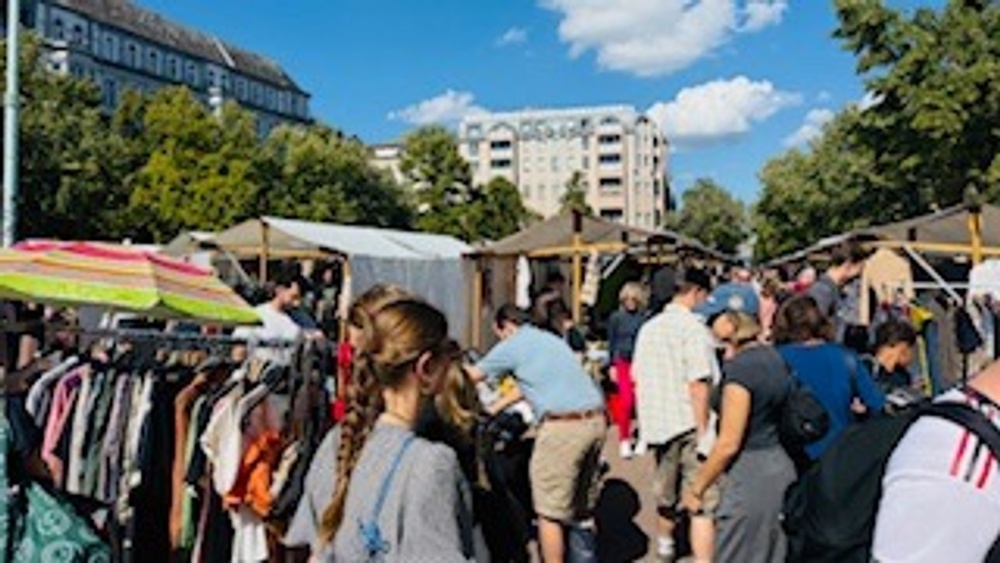 Langschläfer Flohmarkt Winterfeldtplatz