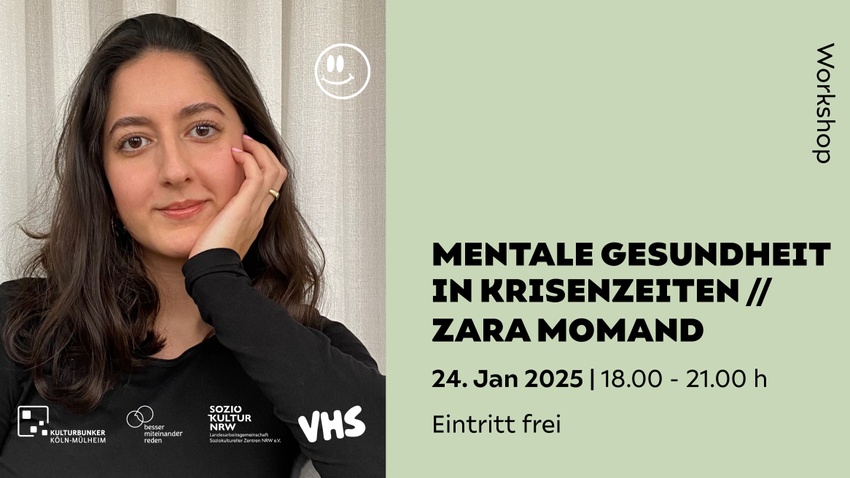 MENTALE GESUNDHEIT IN KRISENZEITEN // ZARA MOMAND