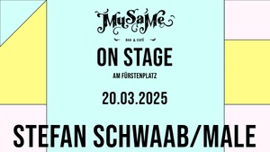 MuSaMe On Stage: Stefan Schwaab/MALE (acoustic/punk)