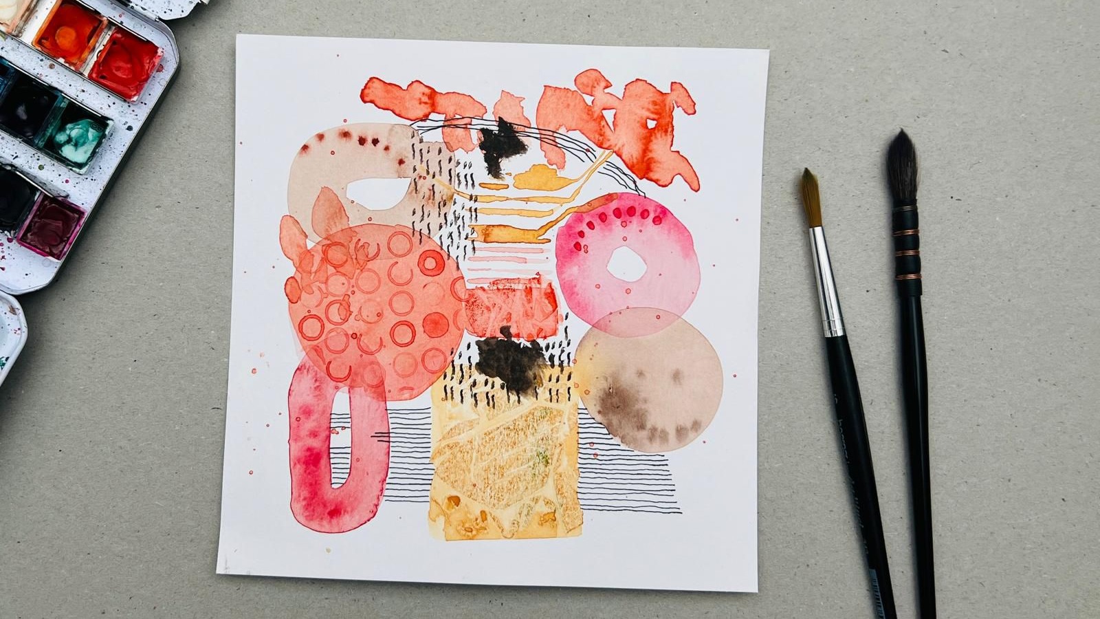 Aquarell Night