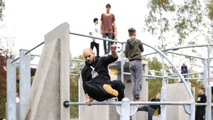 Parkour: Ü40-Training