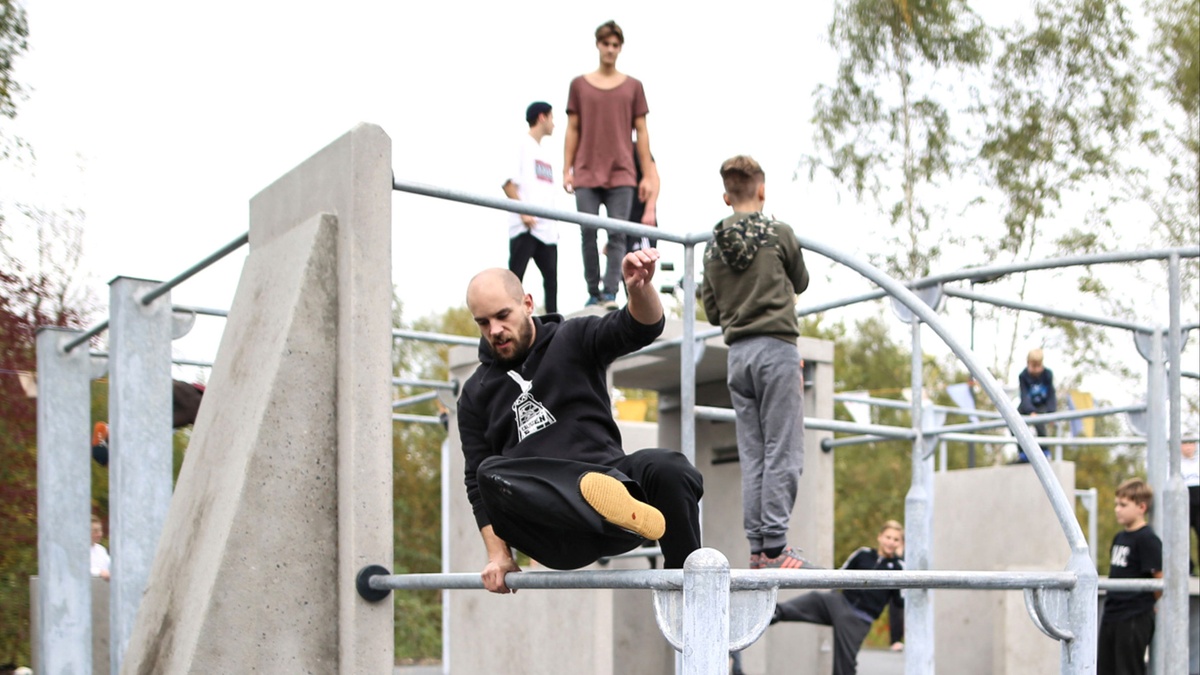 Parkour: Ü40-Training