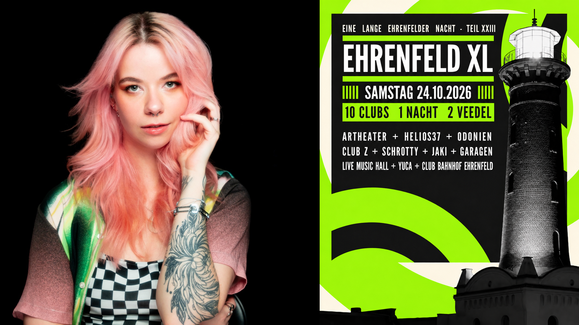 Club Zimmermanns w/ YUE (Pilot / Liquicity / NL) // Ehrenfeld XL – 10 Clubs, 1 Nacht, 2 Veedel