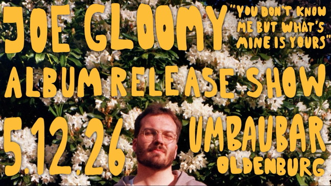 Joe Gloomy Album Release Show