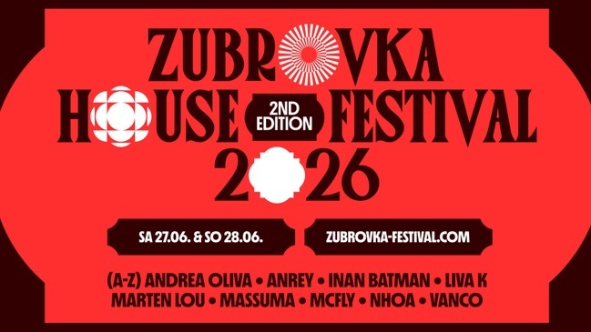 Zubrovka House Festival 2026 | Schlossgarten Stuttgart