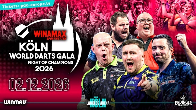 Winamax Köln World Darts Gala 2026