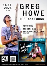 Greg Howe‘s Lost and Found Tour