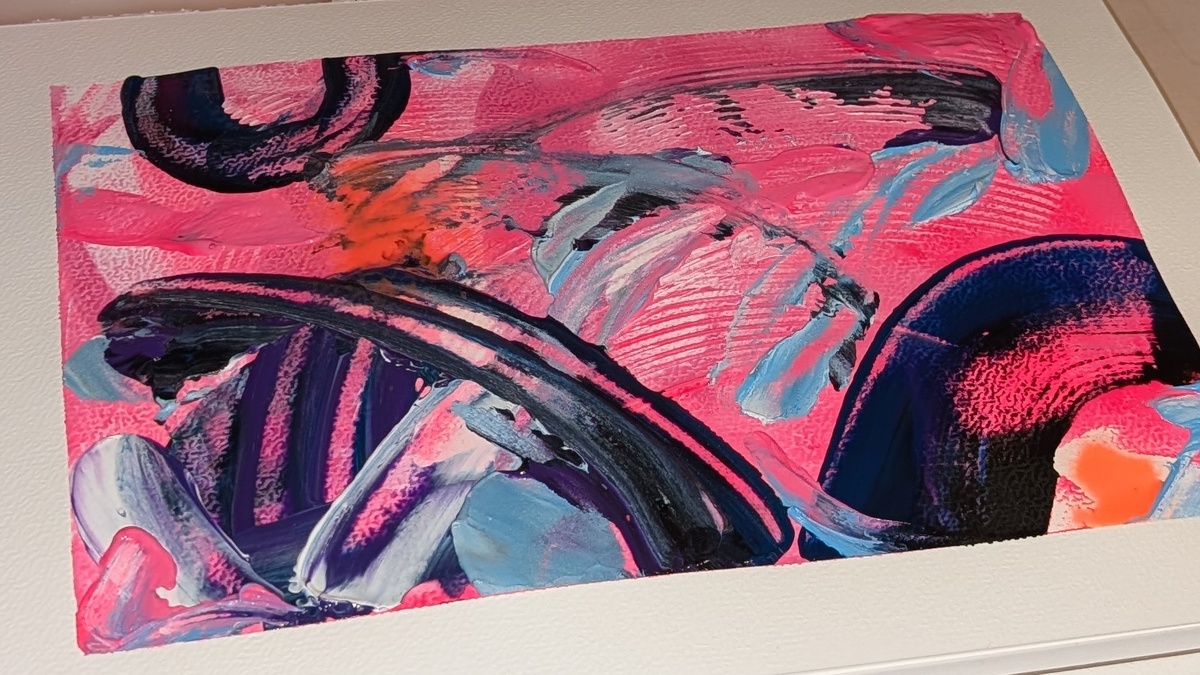 Abstrakte Leinwandkunst