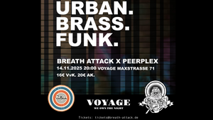 Urban. Brass. Funk. Album-Release-Party