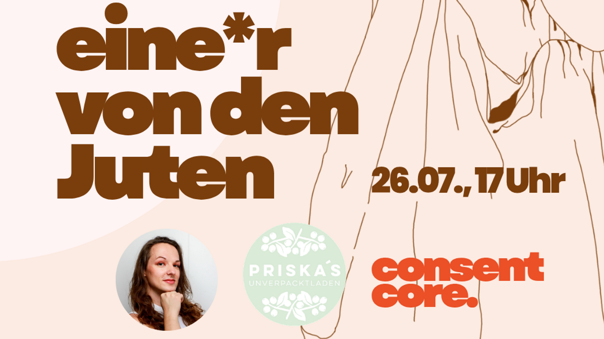 eine*r von den Juten – Stoffbeutel Upcycling