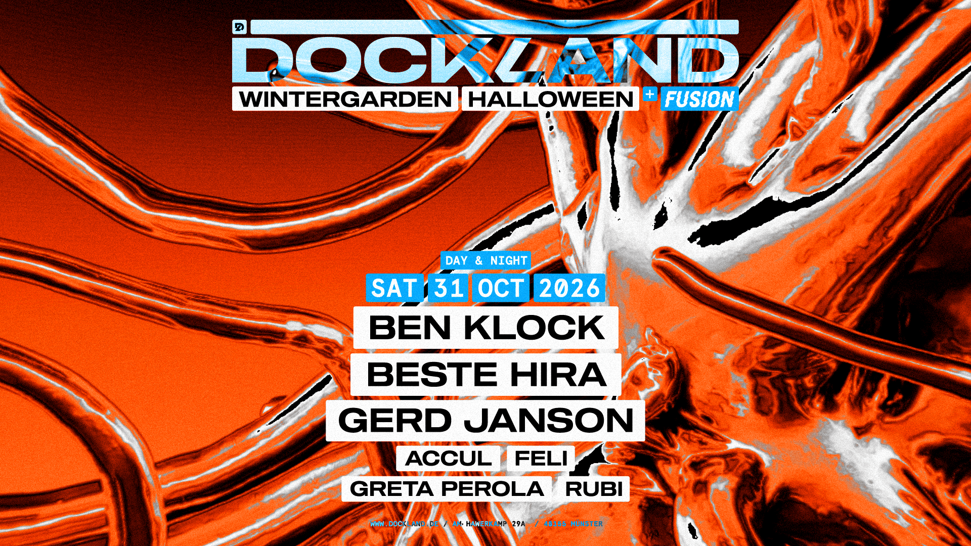 Wintergarden Halloween w/ Ben Klock, Beste Hira, Gerd Janson a.m.