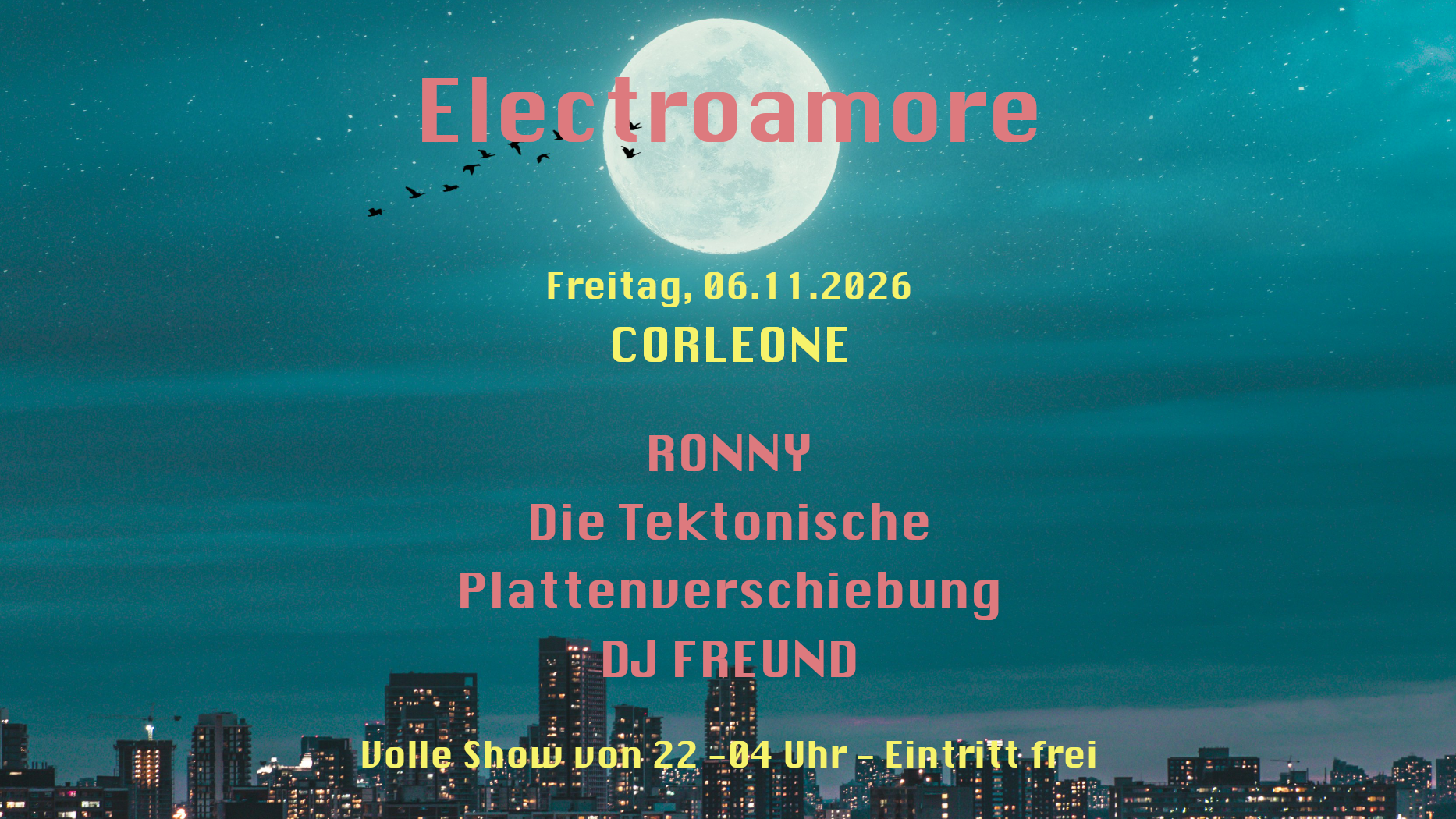 Electroamore im Corleone