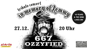 Tribute Concert –  In Memory of Lemmy