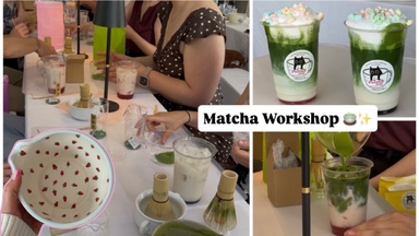 ✨🍵💚 Matcha Workshop 💚🍵✨ Keramik bemalen I Matcha I Mocktails I Matcha Workshop