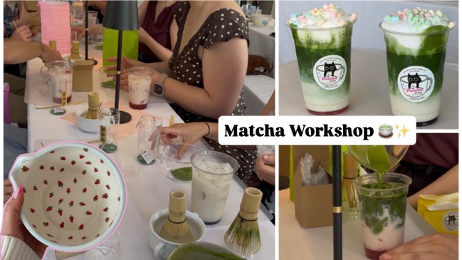 ✨🍵💚 Matcha Workshop 💚🍵✨ Keramik bemalen I Matcha I Mocktails I Matcha Workshop
