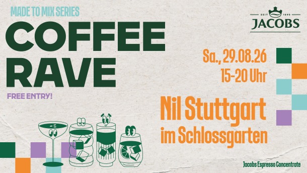 Titelbild der Veranstaltung Jacobs Espresso Concentrate Coffee Rave