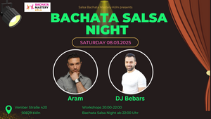 Bachata Salsa Dance in Köln, Salsa Night mit 2 Workshops