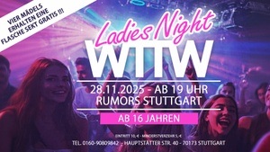 WTTW ab 16 Jahren - Stuttgarts angesagteste 16er Party!