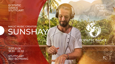 Ecstatic Dance Event ASV Botnang | 🔥 Dance Journey w/ SunShay