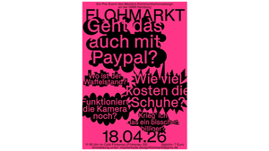 Flohmarkt am Kunst- und Mediencampus der HAW Hamburg