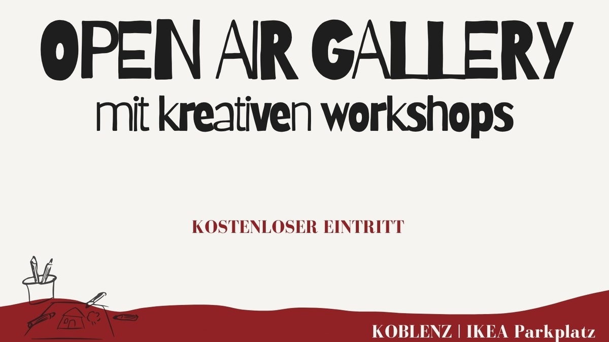 Kunstausstellung mit kreativen Workshops in Koblenz