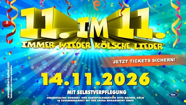 Elfter im Elften - Immer wieder kölsche Lieder