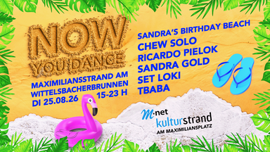 NOW YOU DANCE am Strand