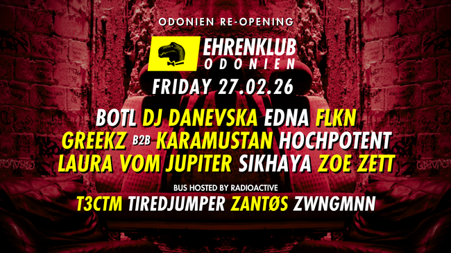 EhrenKlub in Odonien #26 / RE-OPENING