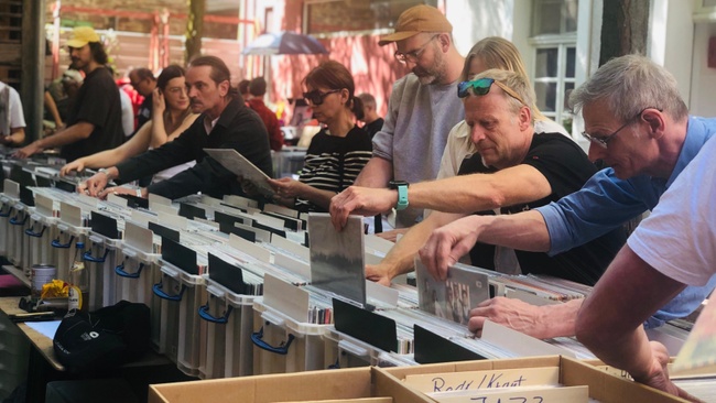 Vinyl-Flohmarkt