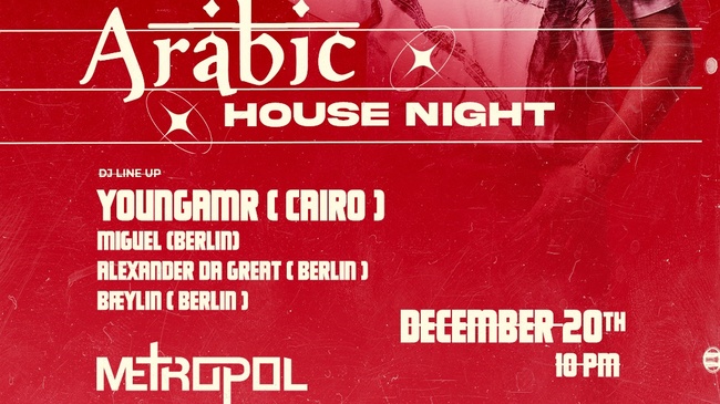 Arabic House Night - Mad Series x Ghoufi