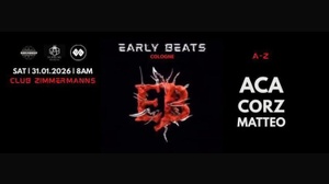 Early beats afterhour opening w/ACA (YU) Matteo (ITA) Corz
