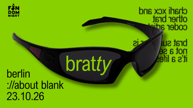 bratty • w/ charli xcx & other brat coded artists • berlin