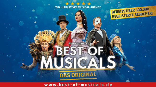 BEST OF MUSICALS - Highlights aus über 20 Musicals