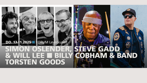 SIMON OSLENDER, STEVE GADD, WILL LEE & BRUNO MÜLLER | BILLY COBHAM & Band | Torsten Goods